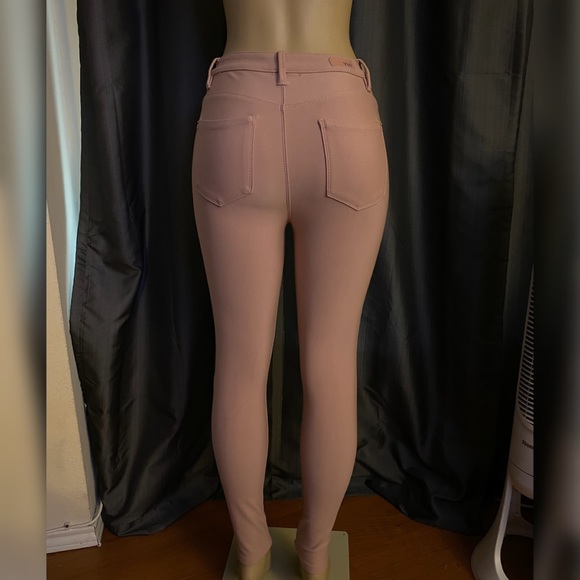 YMI - Fashion Nova - High Rise Skinny Pants - Rose - Picture 2 of 8